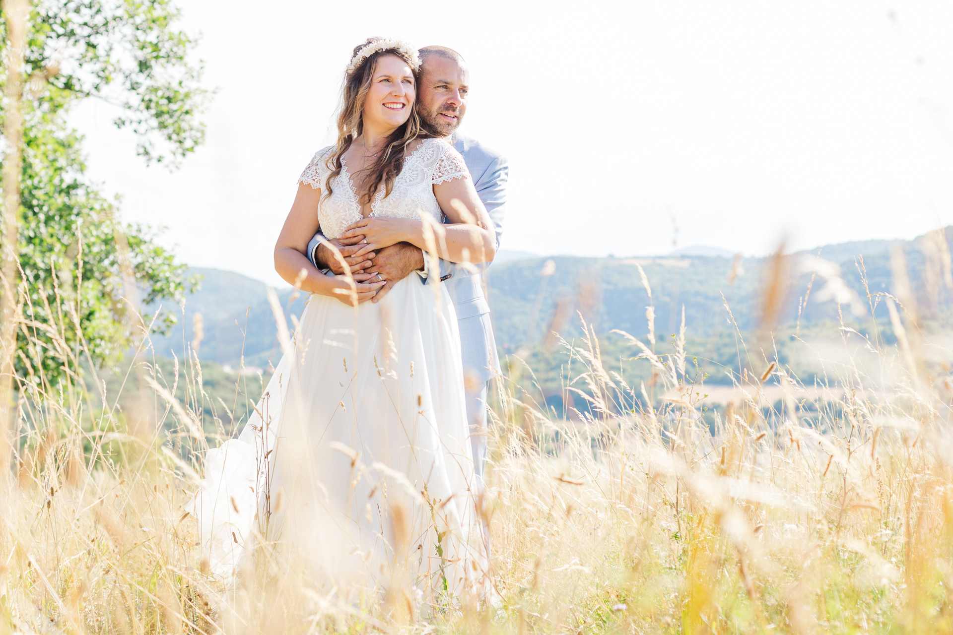 Photos couple mariage Auvergne